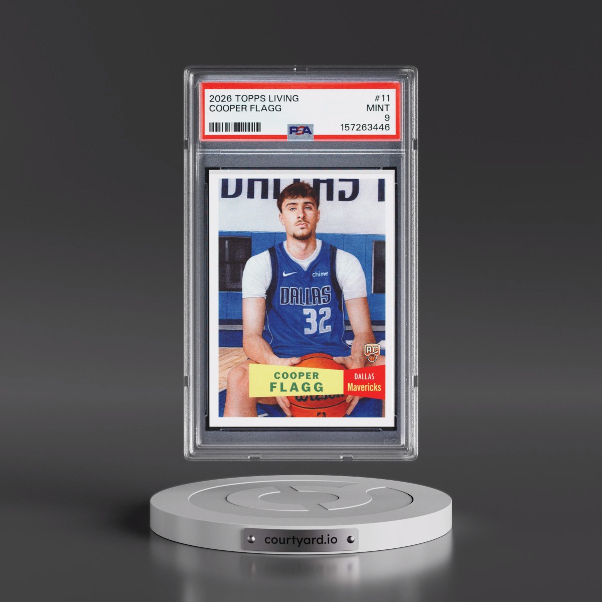 2026 Topps Living #11 Cooper Flagg (PSA 9 MINT)