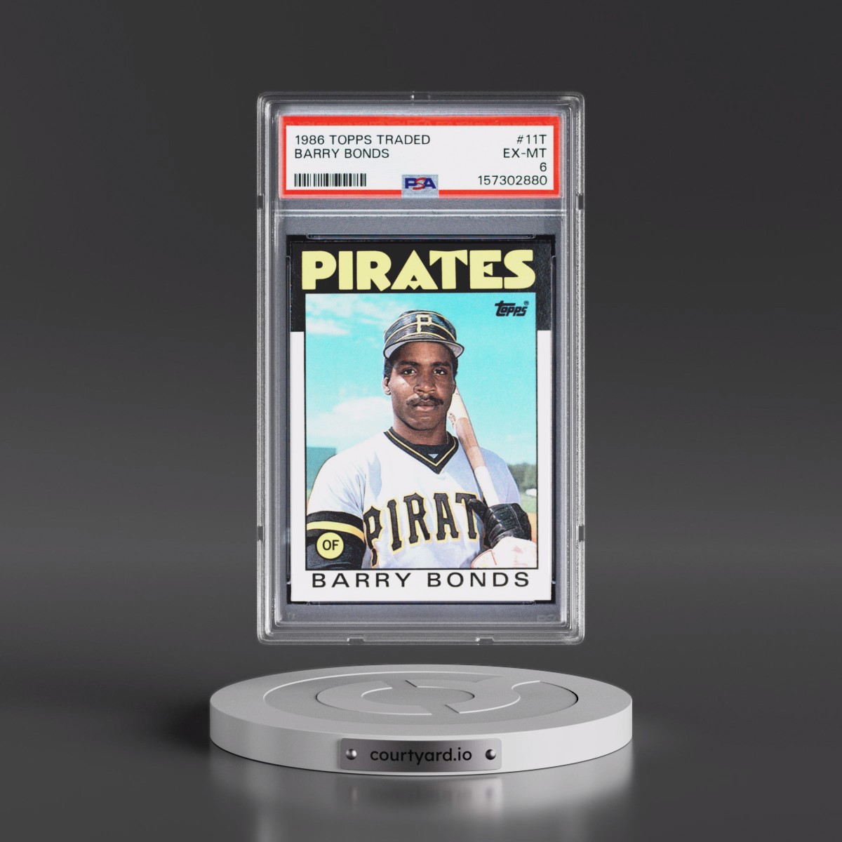 1986 Topps Traded #11T Barry Bonds (PSA 6 EX-MT)