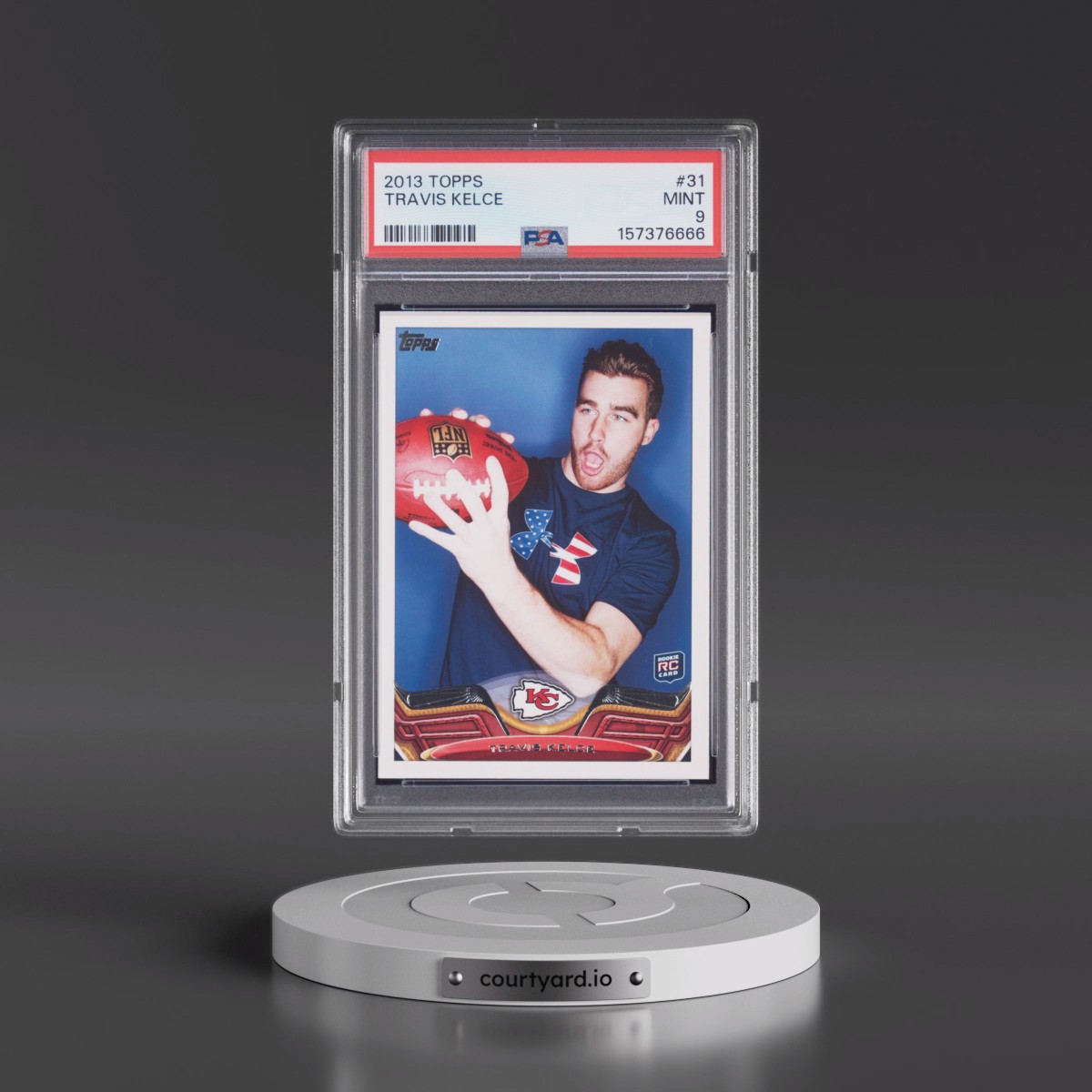 2013 Topps #31 Travis Kelce (PSA 9 MINT)