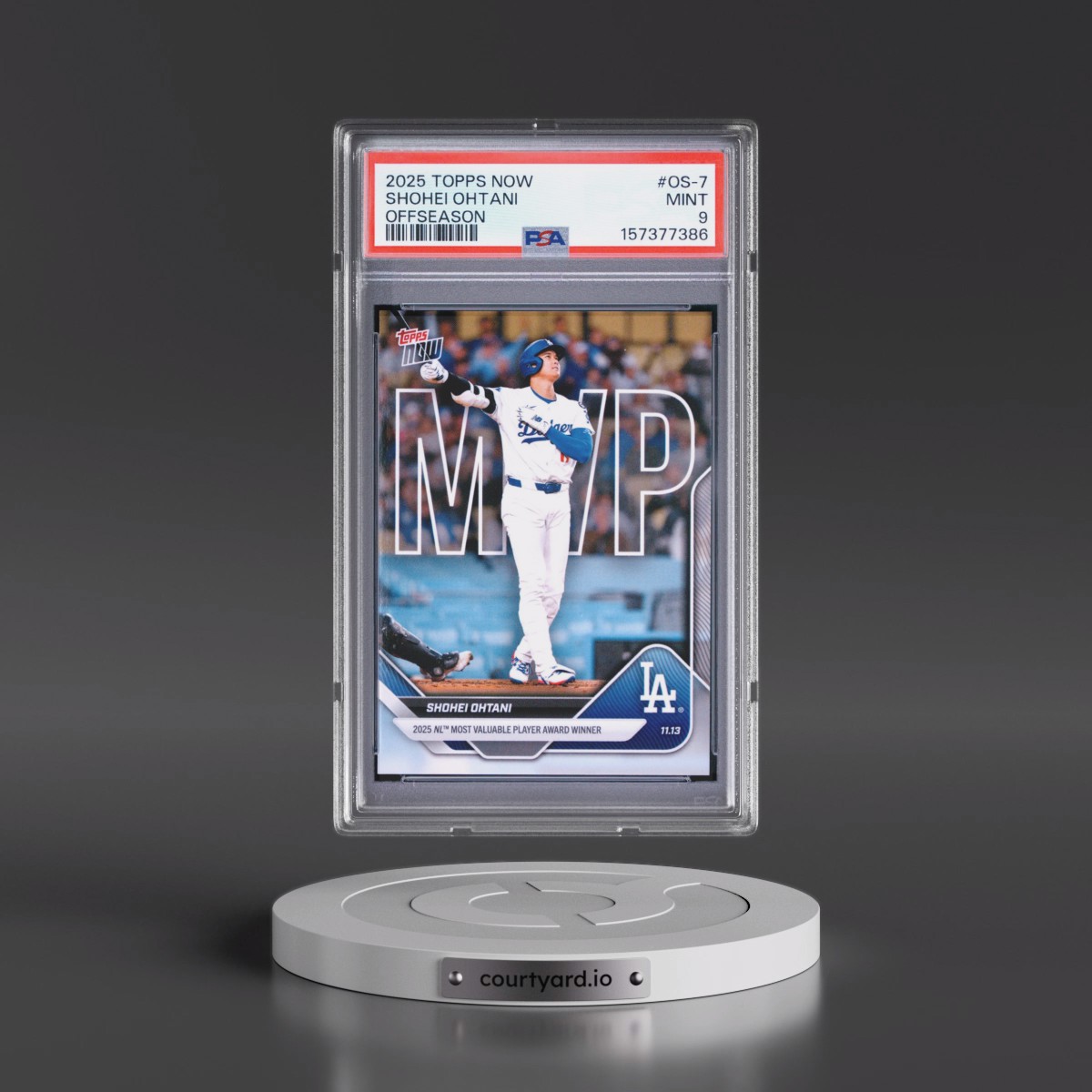 2025 Topps Now Offseason #OS-7 Shohei Ohtani (PSA 9 MINT)