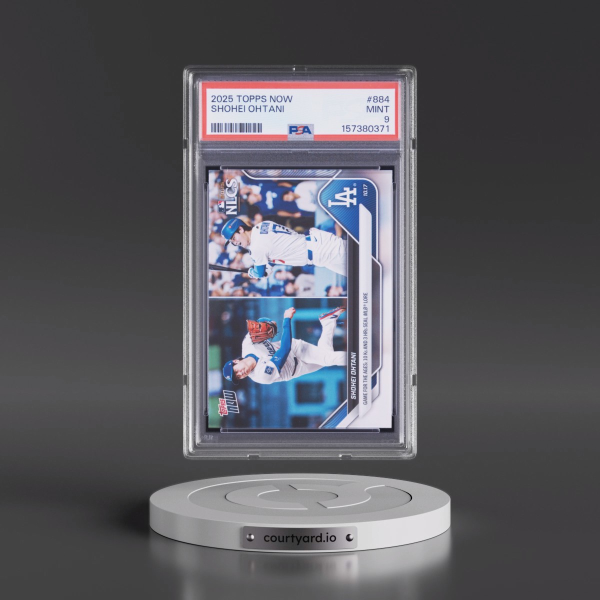 2025 Topps Now #884 Shohei Ohtani (PSA 9 MINT)