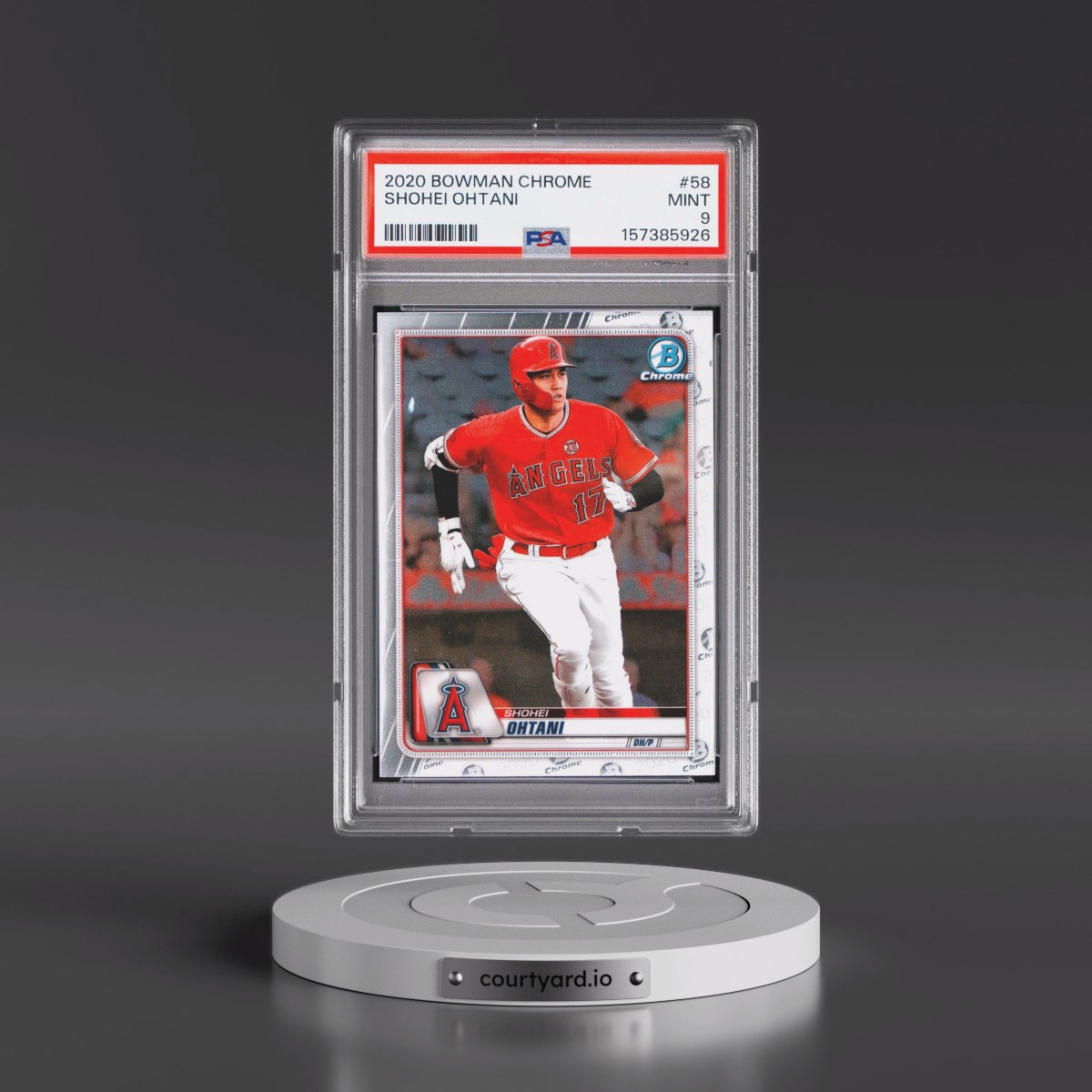 2020 Bowman Chrome #58 Shohei Ohtani (PSA 9 MINT)
