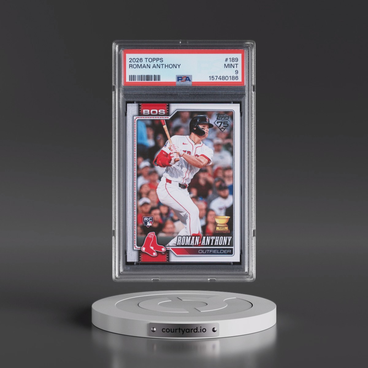 2026 Topps #189 Roman Anthony (PSA 9 MINT)
