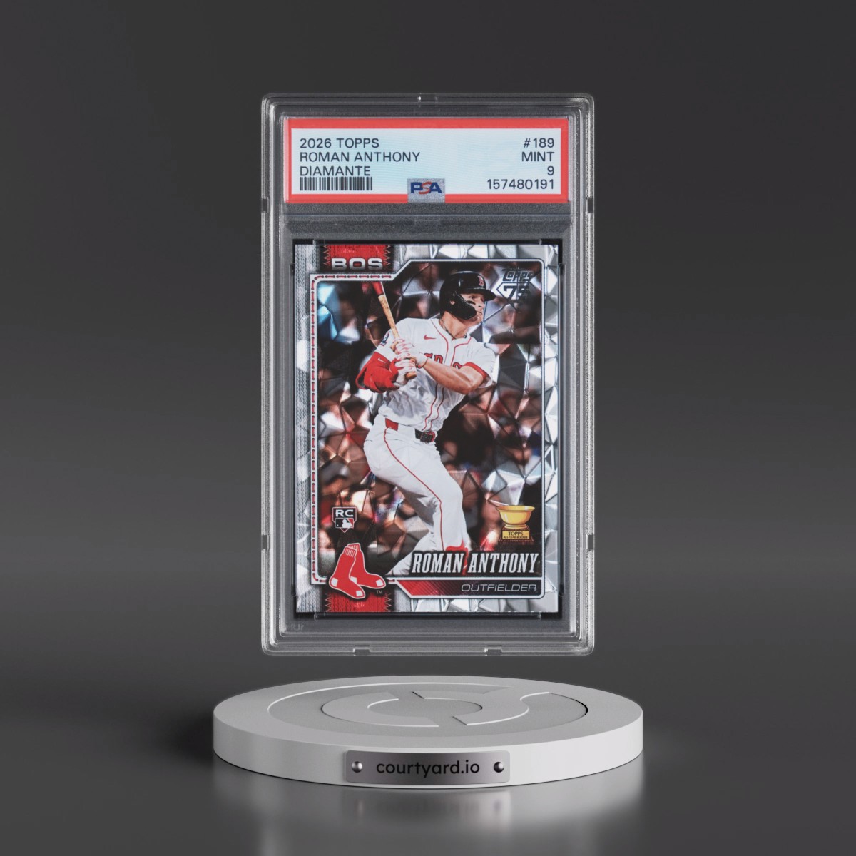 2026 Topps #189 Roman Anthony - Diamante (PSA 9 MINT)