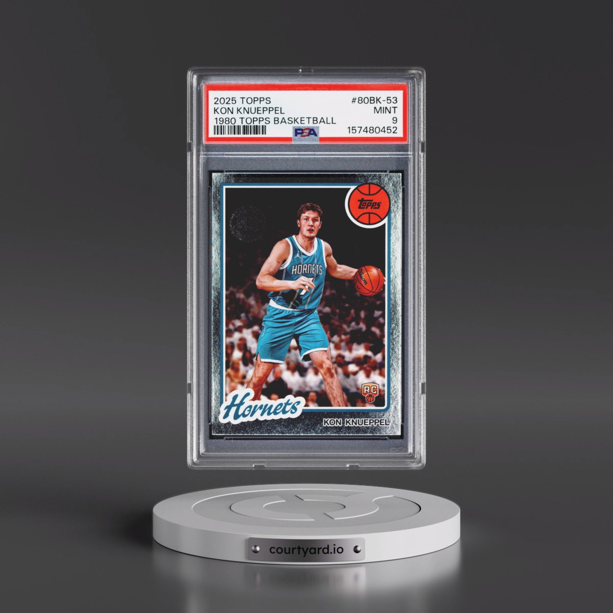 2025 Topps 1980-81 Topps Basketball #80BK-53 Kon Knueppel (PSA 9 MINT)