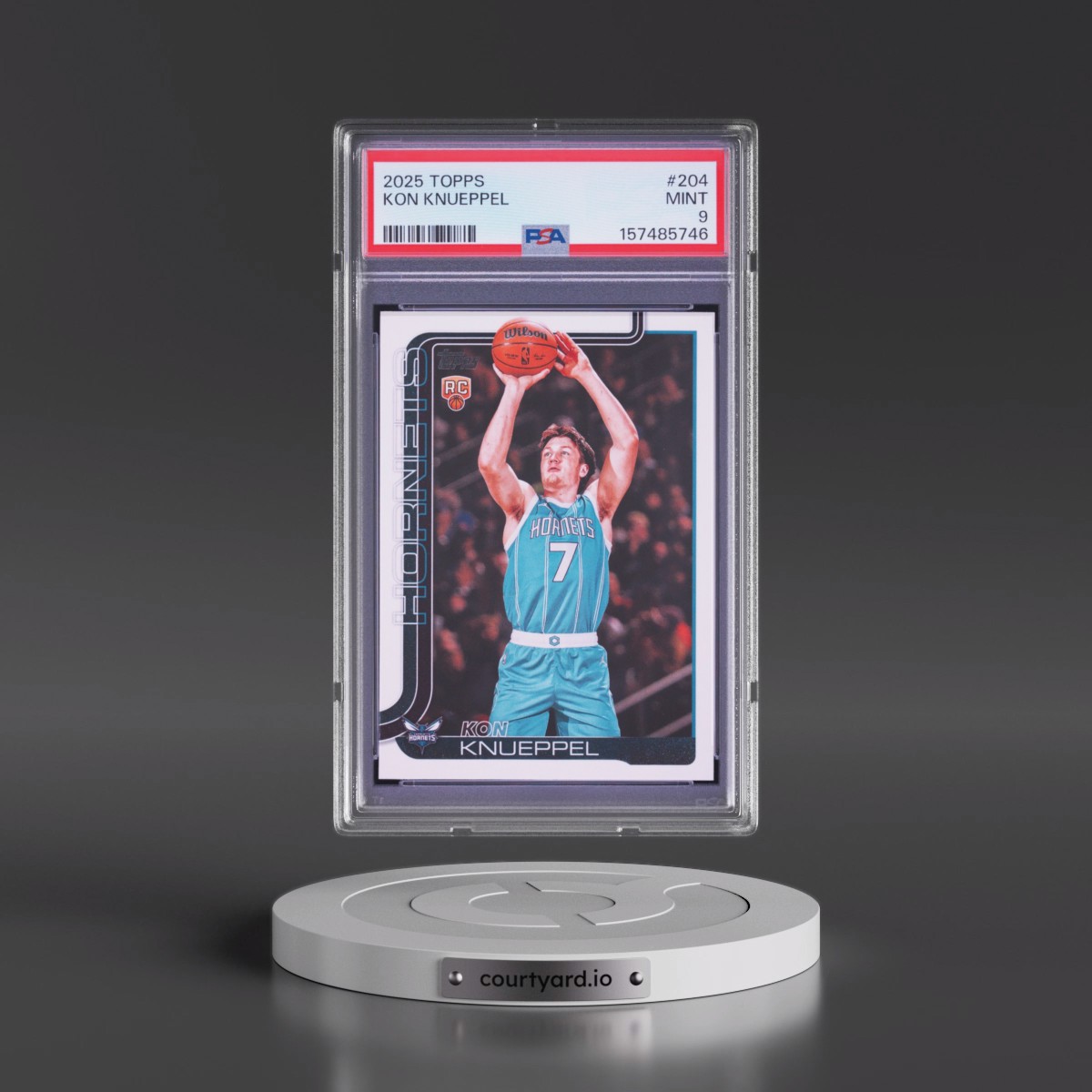 2025 Topps #204 Kon Knueppel (PSA 9 MINT)