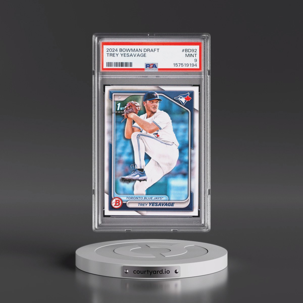 2024 Bowman Draft #BD92 Trey Yesavage (PSA 9 MINT)