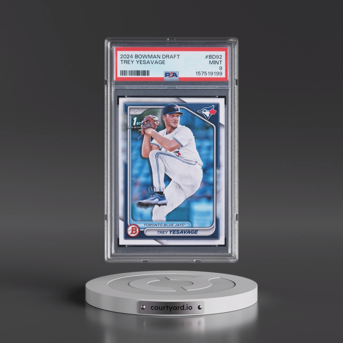 2024 Bowman Draft #BD92 Trey Yesavage (PSA 9 MINT)