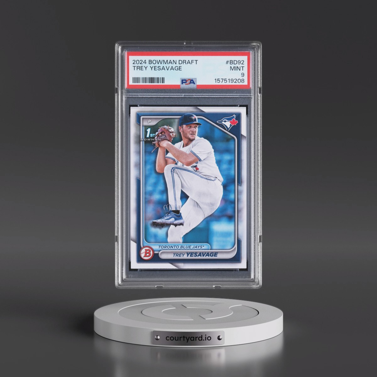 2024 Bowman Draft #BD92 Trey Yesavage (PSA 9 MINT)