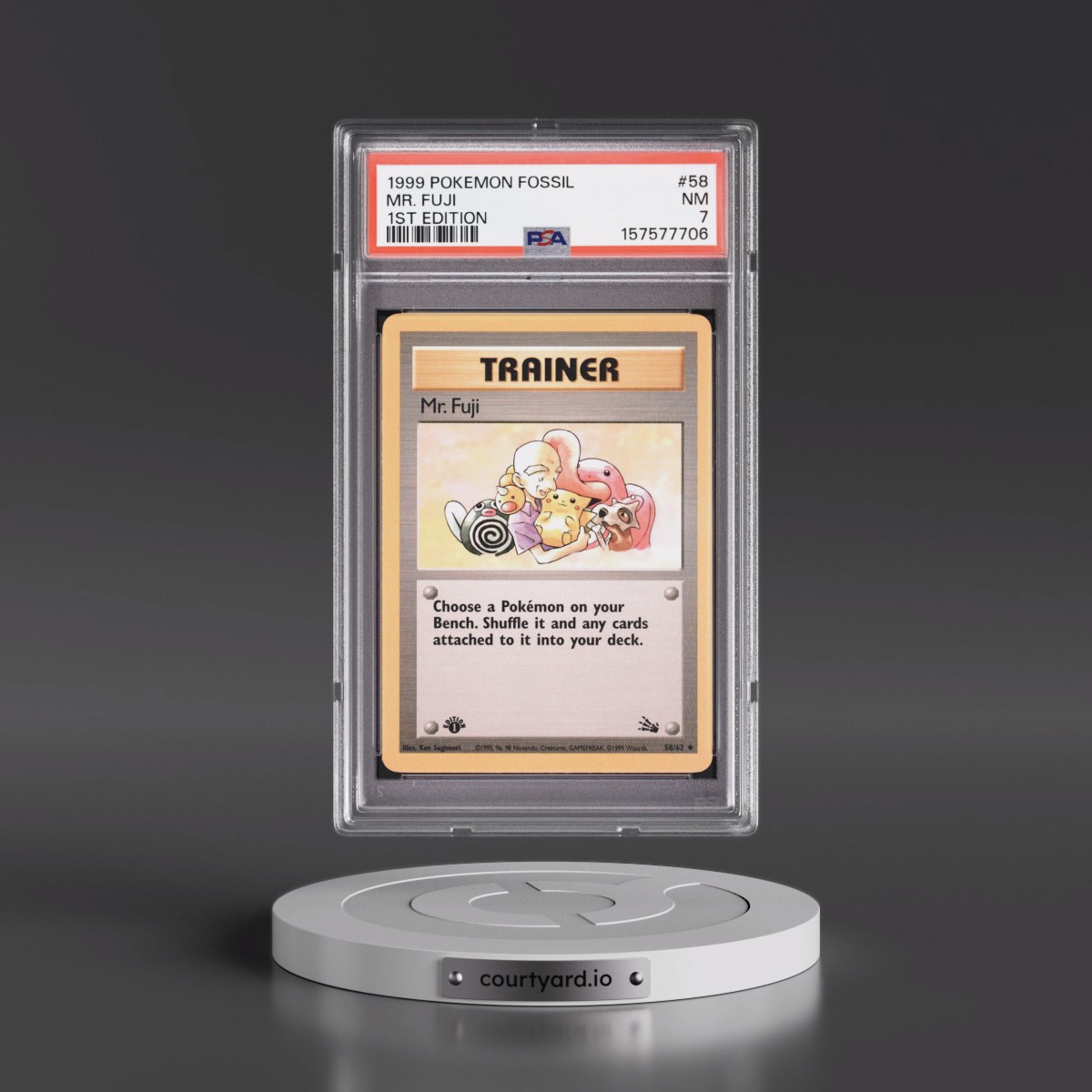 mr fuji pokemon card Mr. 58/62 1st Edition PSA 6 have for your premier collection. ArtStation - Mr Fuji card