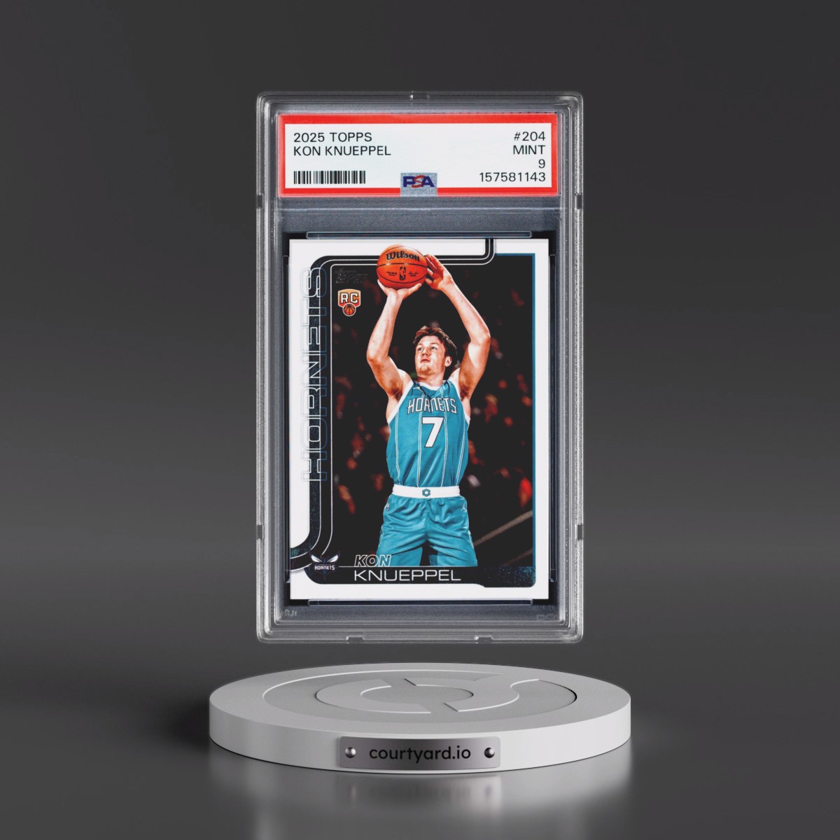 2025 Topps #204 Kon Knueppel (PSA 9 MINT)