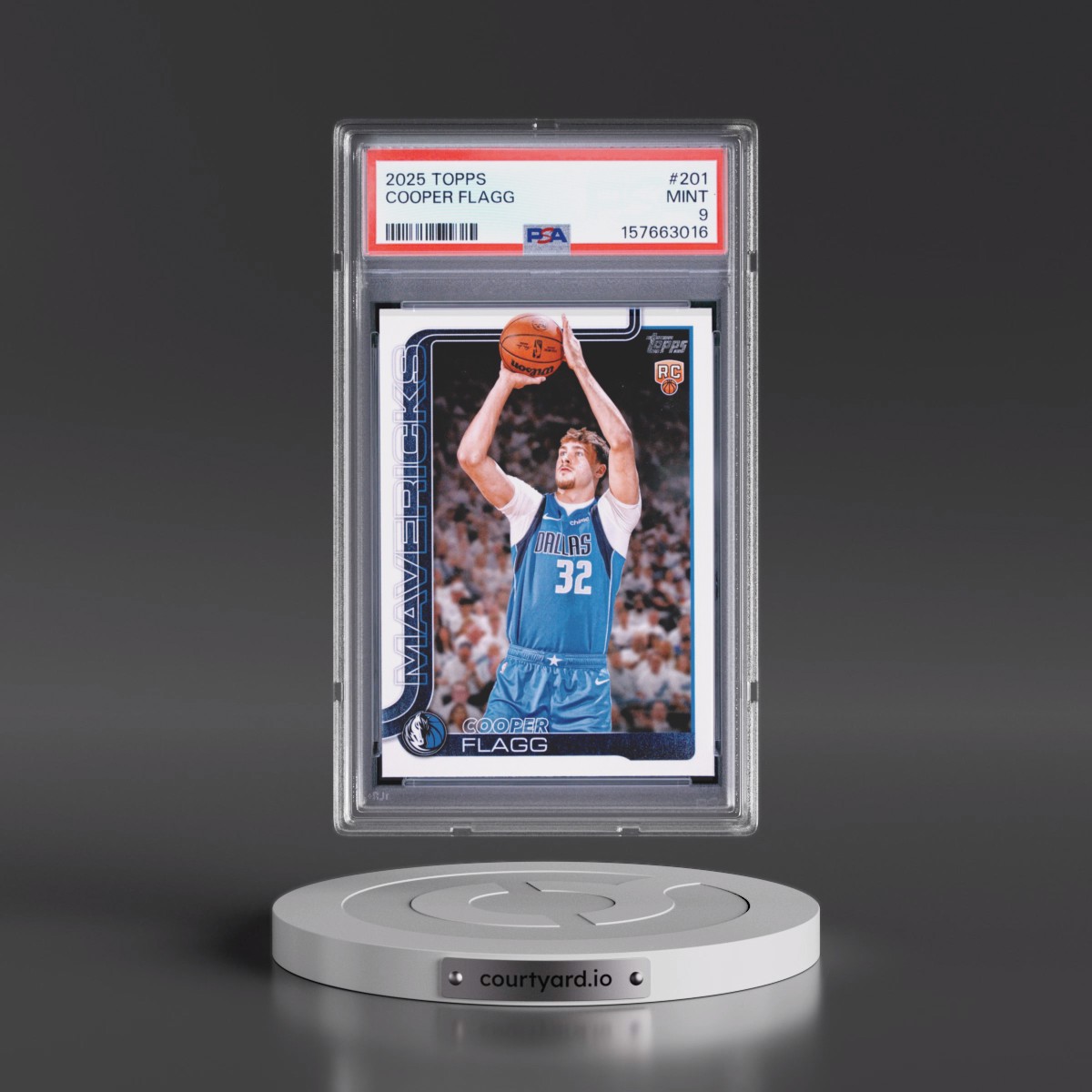 2025 Topps #201 Cooper Flagg (PSA 9 MINT)