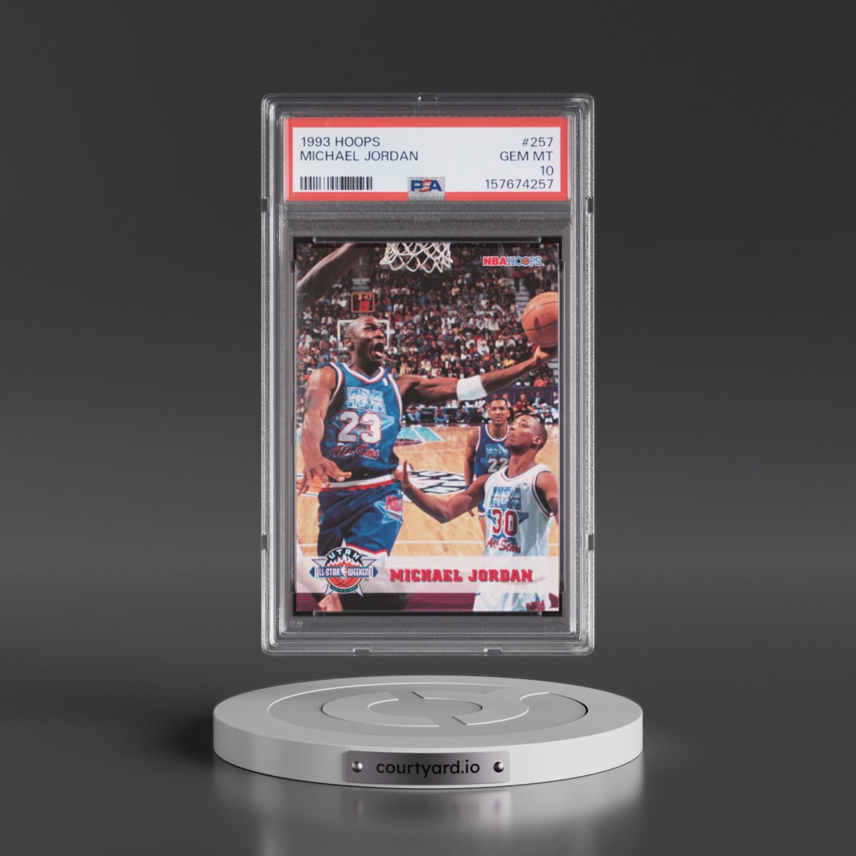1993 Hoops Michael Jordan #257 PSA 10
