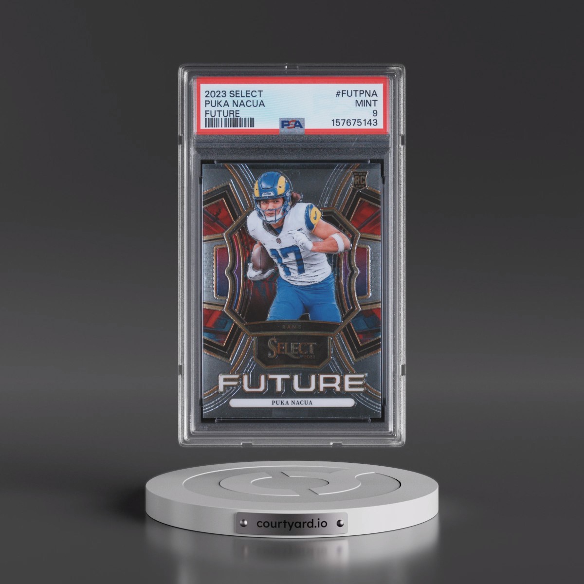 2023 Panini Select Select Future #FUTPNA Puka Nacua (PSA 9 MINT)
