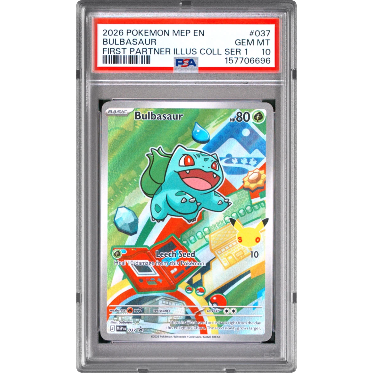 Bulbasaur card artwork