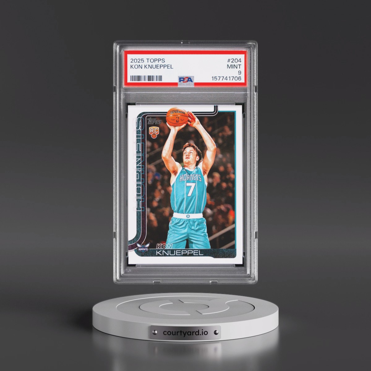 2025 Topps #204 Kon Knueppel (PSA 9 MINT)