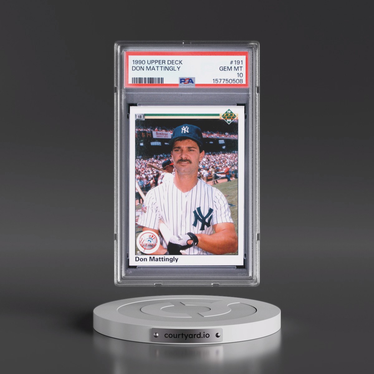 1990 Upper Deck #191 Don Mattingly (PSA 10 GEM MINT)