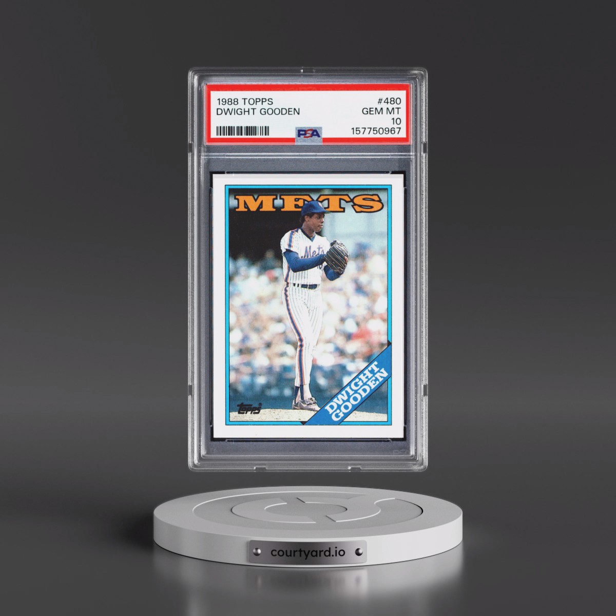 1988 Topps #480 Dwight Gooden (PSA 10 GEM MINT)