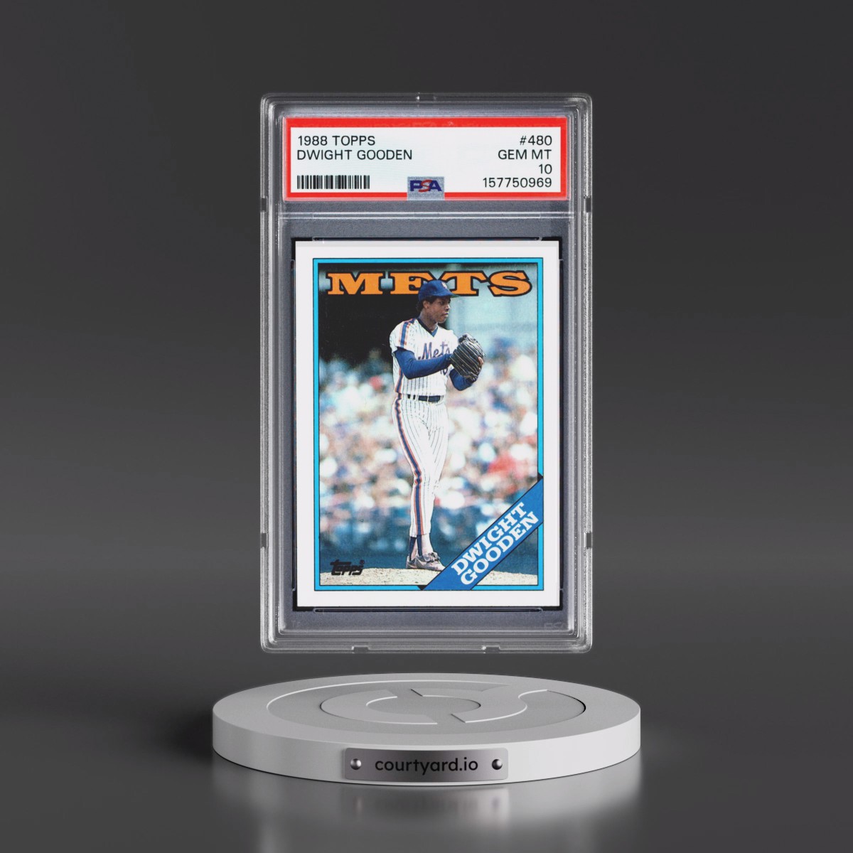 1988 Topps #480 Dwight Gooden (PSA 10 GEM MINT)
