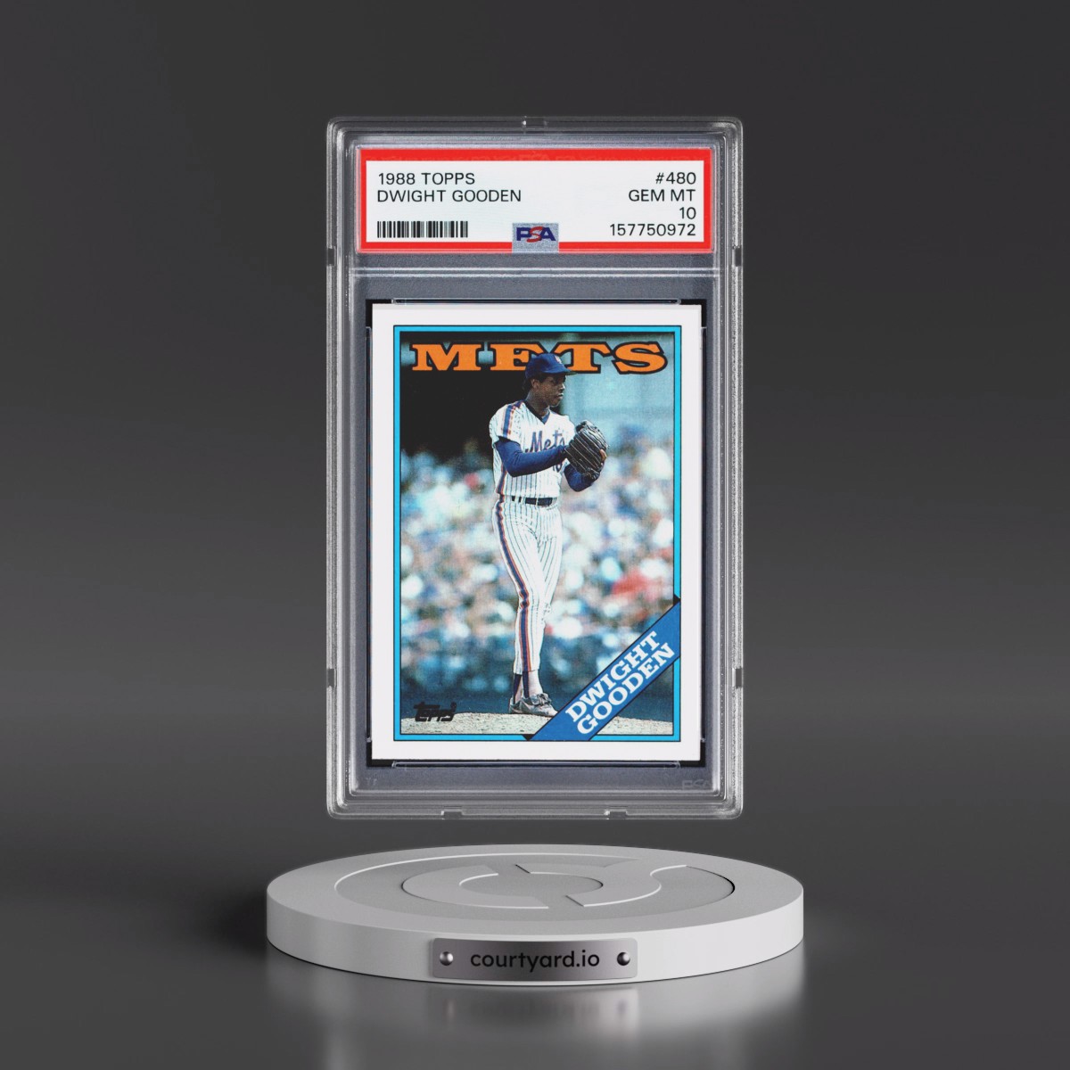 1988 Topps #480 Dwight Gooden (PSA 10 GEM MINT)