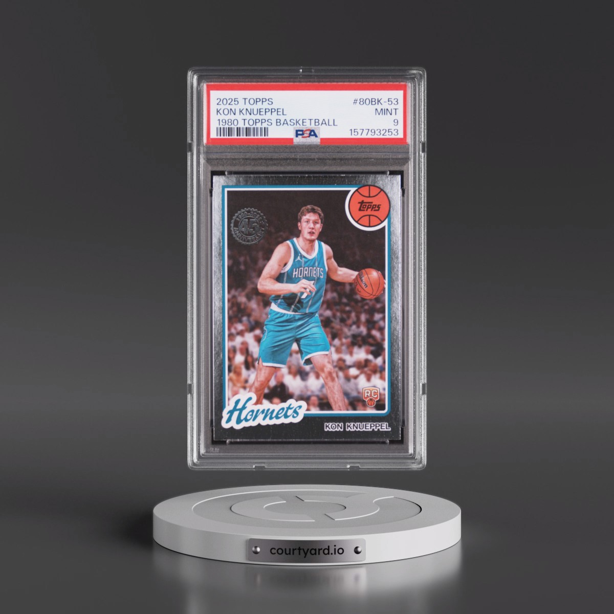 2025 Topps 1980-81 Topps Basketball #80BK-53 Kon Knueppel (PSA 9 MINT)