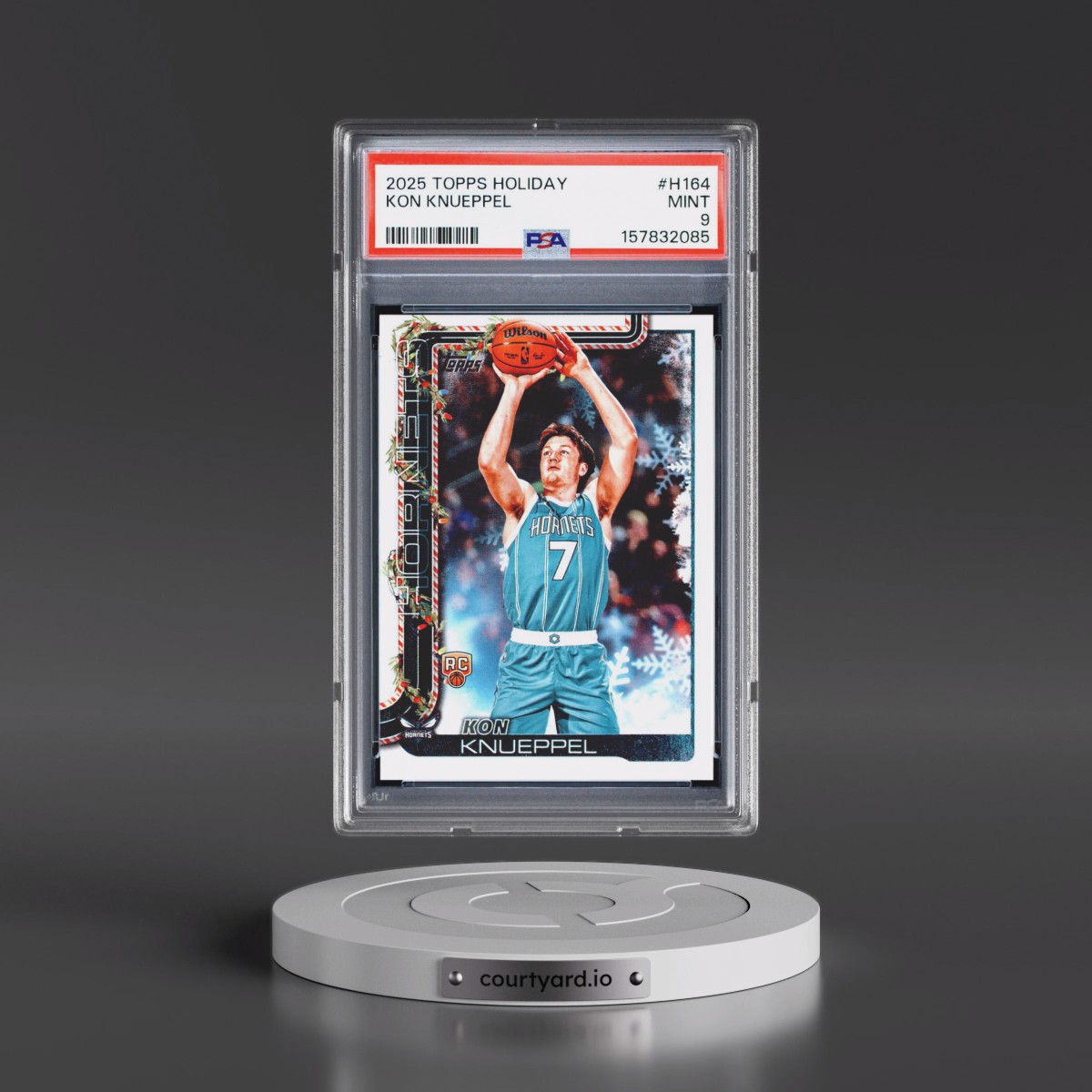 2025 Topps Holiday #H164 Kon Knueppel (PSA 9 MINT)