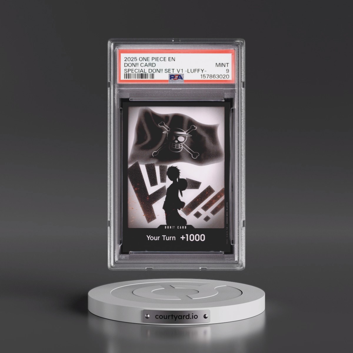 2025 One Piece Promos Don!! Card - Special Don!! Set Vol.1 -Luffy PSA 9
