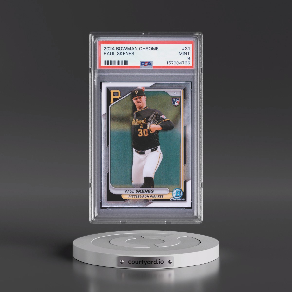 2024 Bowman Chrome #31 Paul Skenes (PSA 9 MINT)