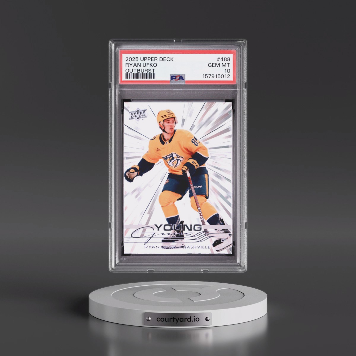 2025 Upper Deck Ryan Ufko - Outburst #488 PSA 10