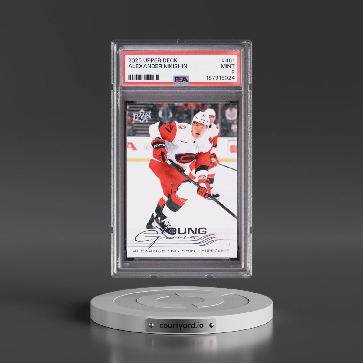 2025 Upper Deck #461 Alexander Nikishin (PSA 9 MINT)
