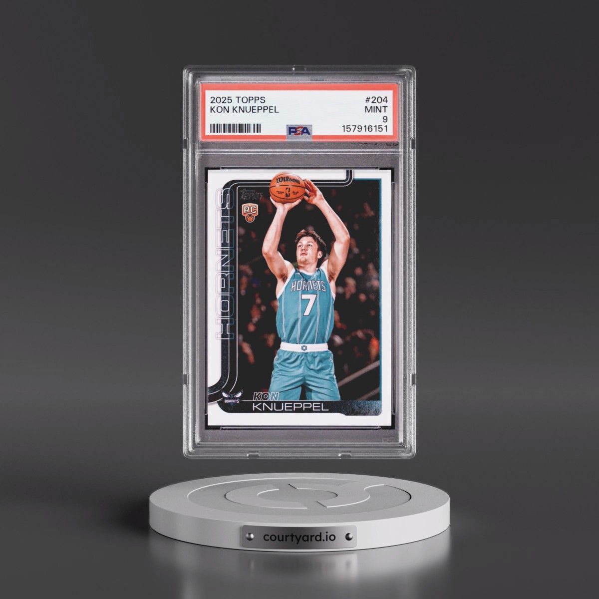 2025 Topps #204 Kon Knueppel (PSA 9 MINT)