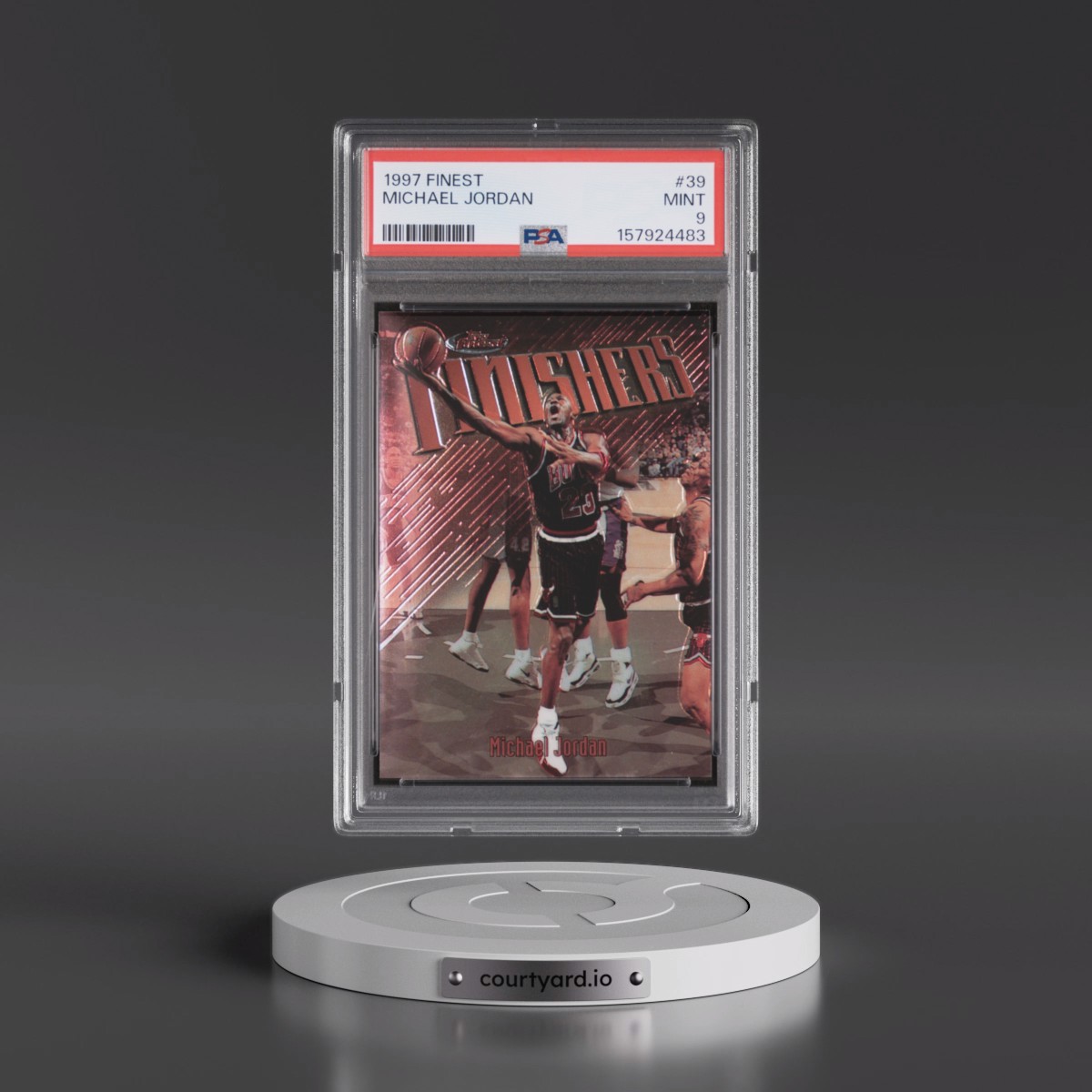 1997 Finest Michael Jordan #39 PSA 9