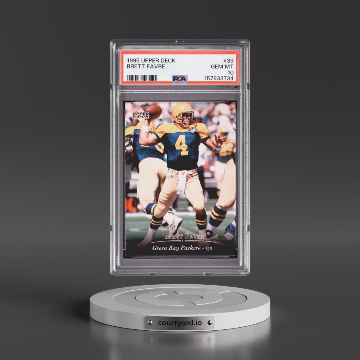 1995 Upper Deck Brett Favre #39 PSA 10