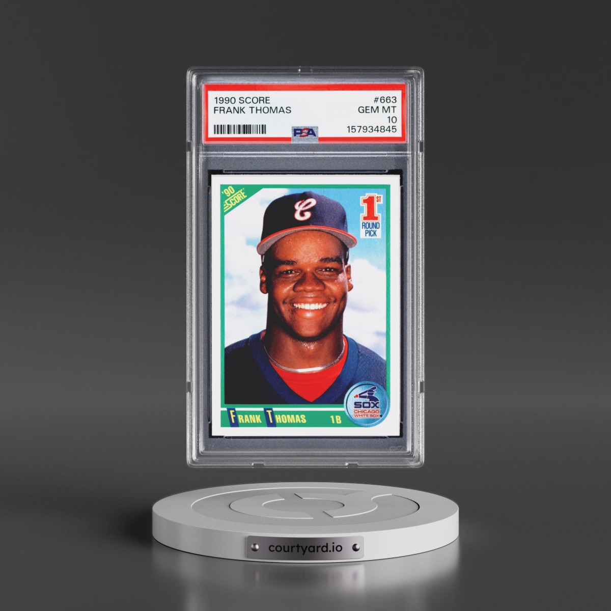 1990 Score #663 Frank Thomas (PSA 10 GEM MINT)