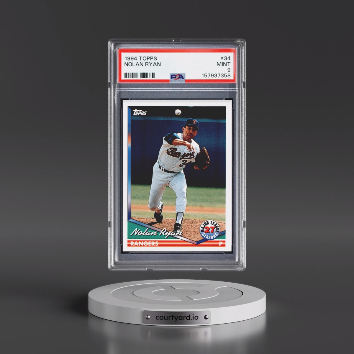 1994 Topps #34 Nolan Ryan (PSA 9 MINT)