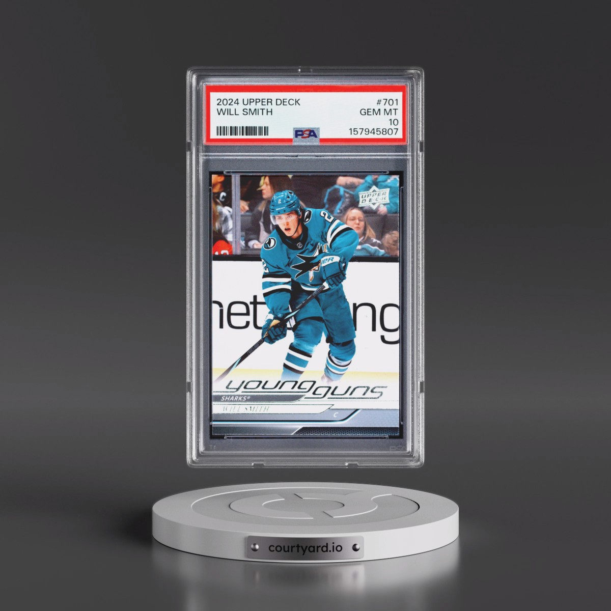 2024 Upper Deck Will Smith #701 PSA 10