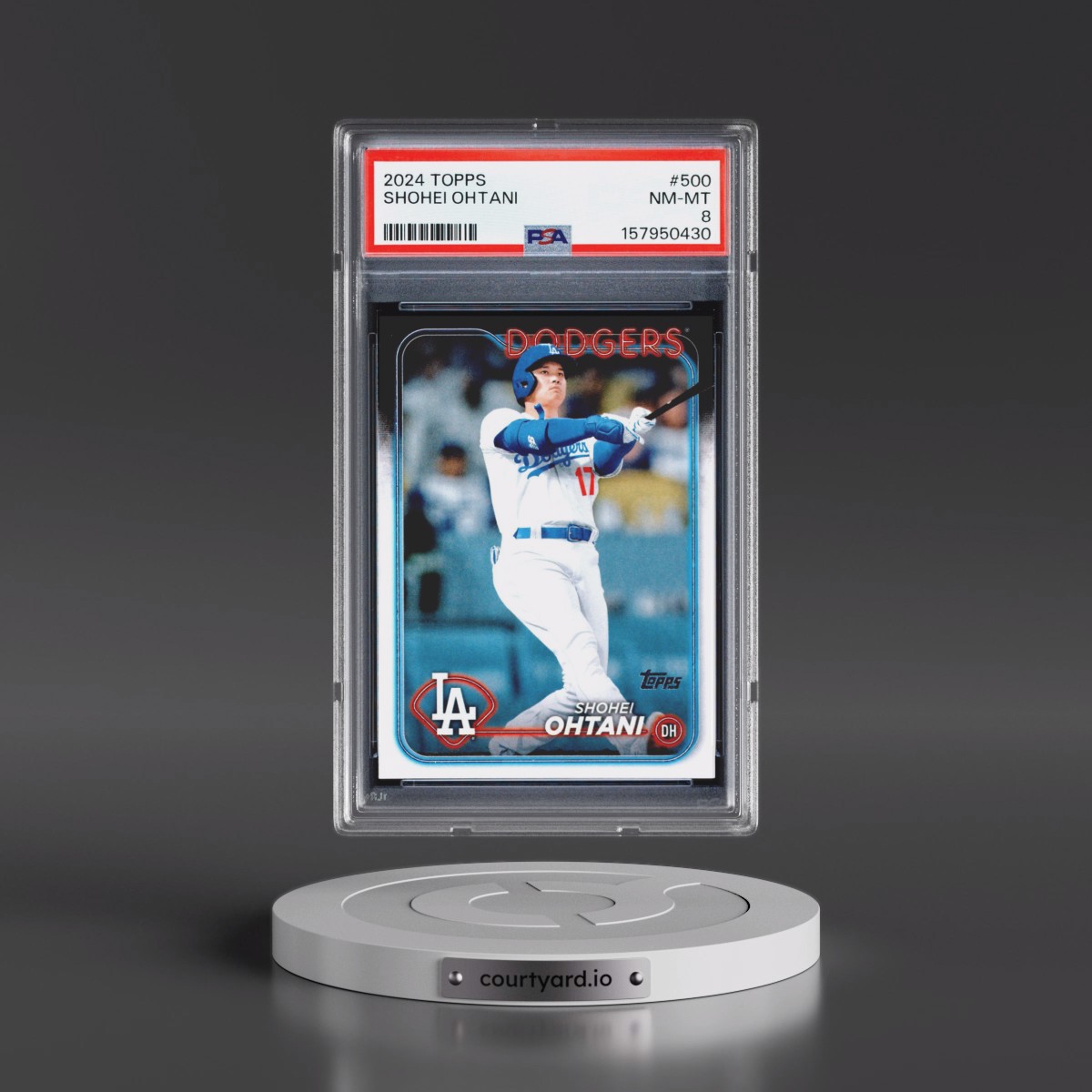 2024 Topps #500 Shohei Ohtani (PSA 8 NM-MT)