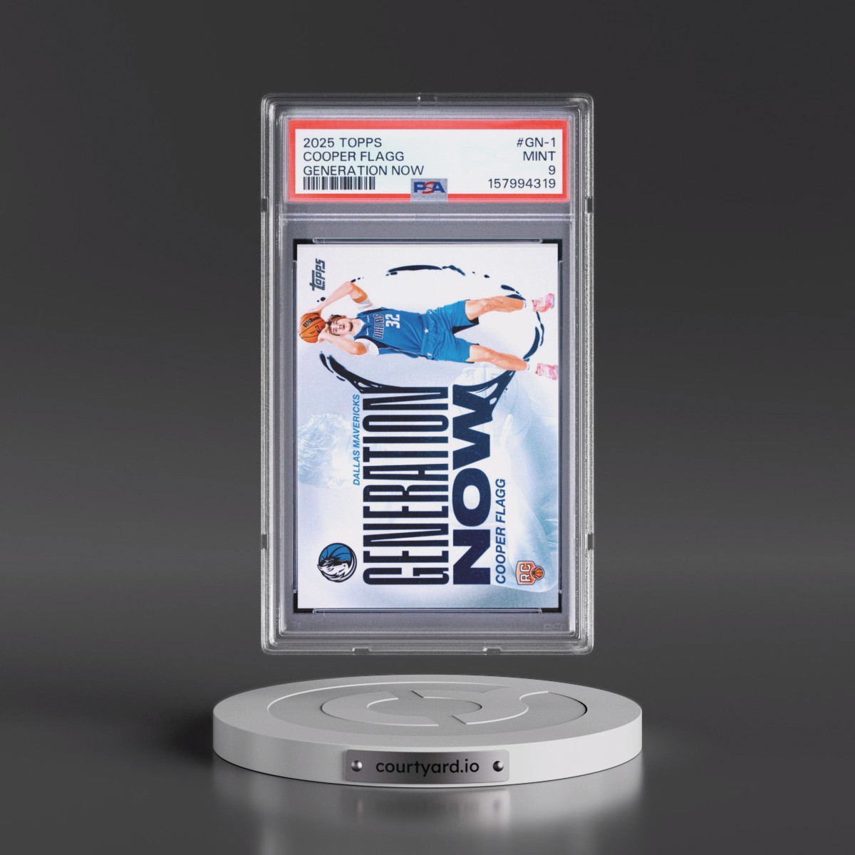 2025 Topps Generation Now #GN-1 Cooper Flagg (PSA 9 MINT)