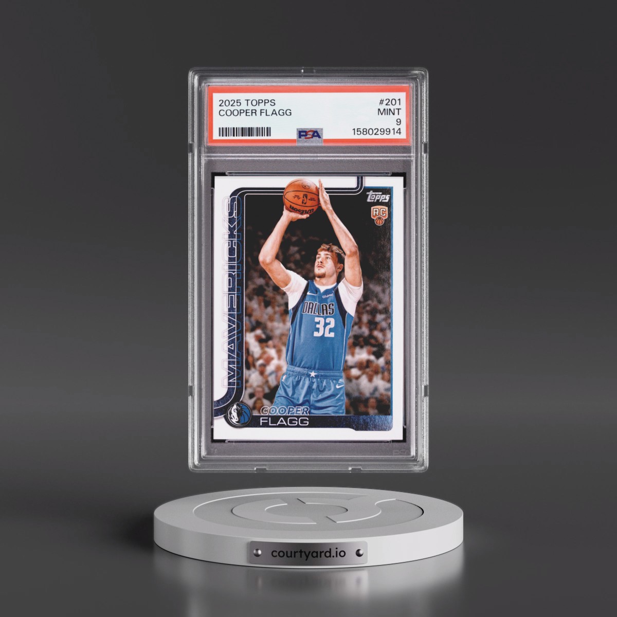 2025 Topps #201 Cooper Flagg (PSA 9 MINT)