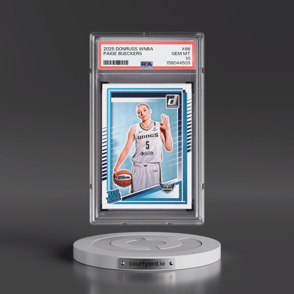 2025 Panini Donruss WNBA #86 Paige Bueckers (PSA 10 GEM MINT)