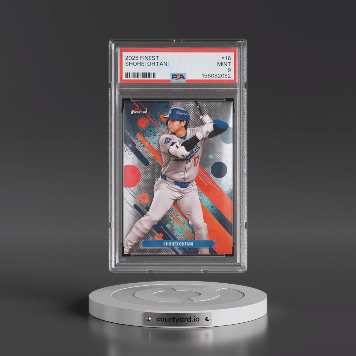 2025 Topps Finest Shohei Ohtani #16 PSA 9