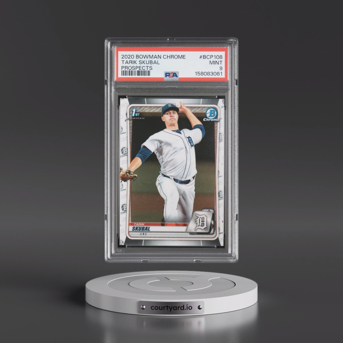 2020 Bowman Chrome Prospects #BCP108 Tarik Skubal (PSA 9 MINT)