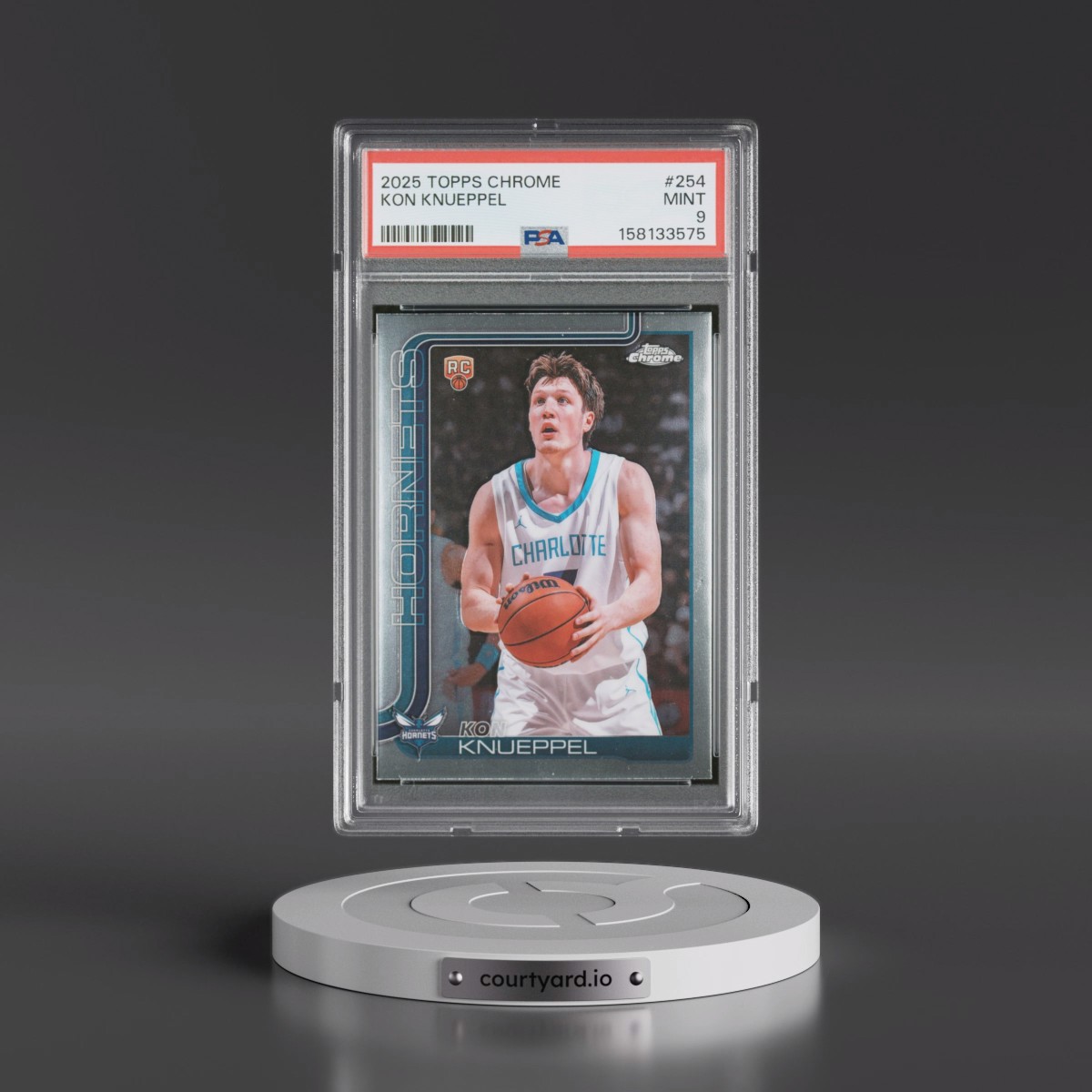 2025 Topps Chrome #254 Kon Knueppel (PSA 9 MINT)