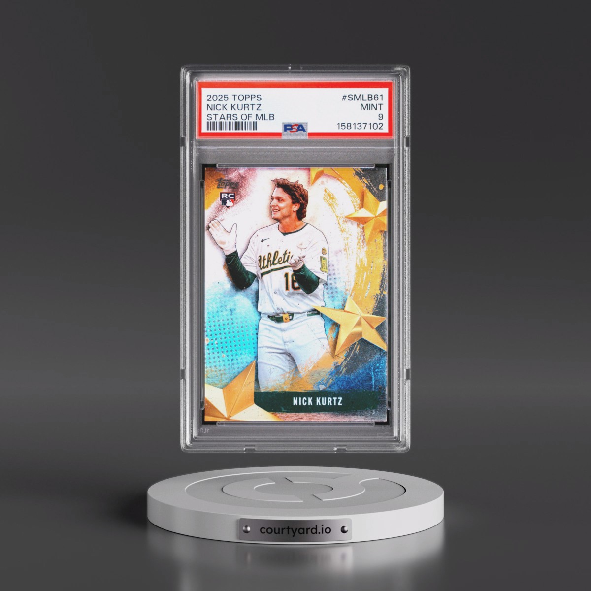 2025 Topps Stars of MLB #SMLB61 Nick Kurtz - Update (PSA 9 MINT)