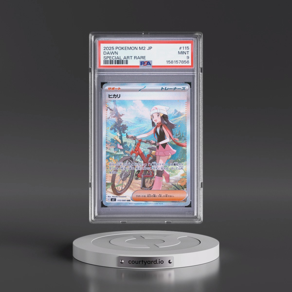 2025 Pokémon M2-Inferno X #115 Dawn - Special Art Rare (PSA 9 MINT)