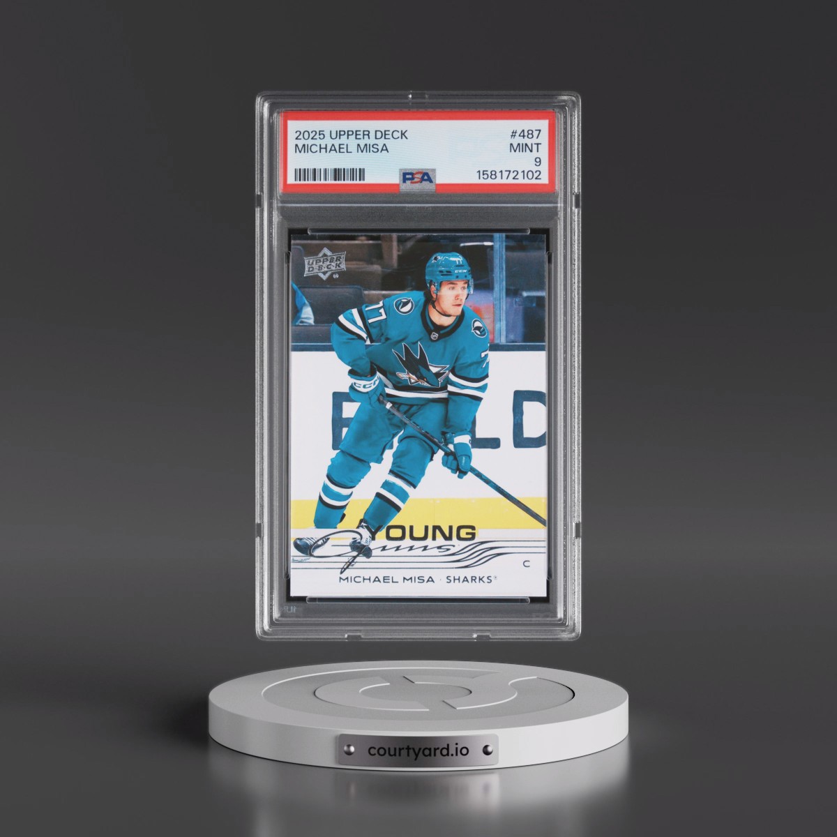2025 Upper Deck #487 Michael Misa (PSA 9 MINT)