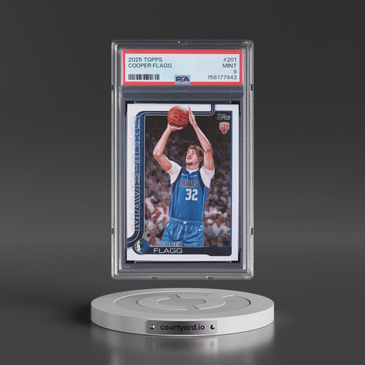 2025 Topps #201 Cooper Flagg (PSA 9 MINT)