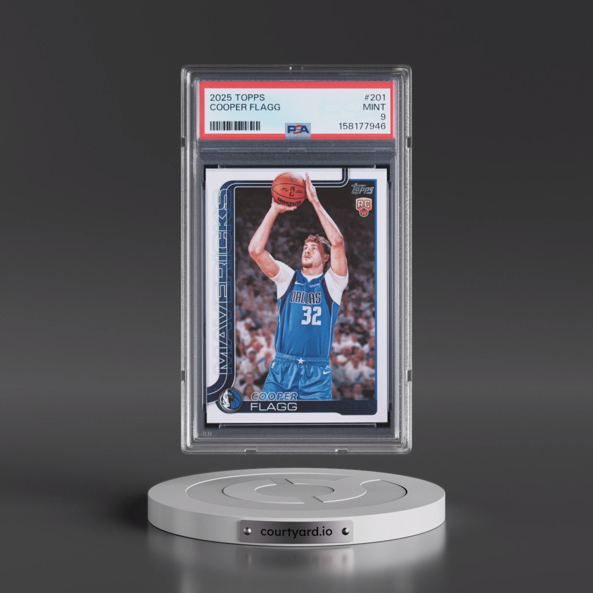 2025 Topps #201 Cooper Flagg (PSA 9 MINT)