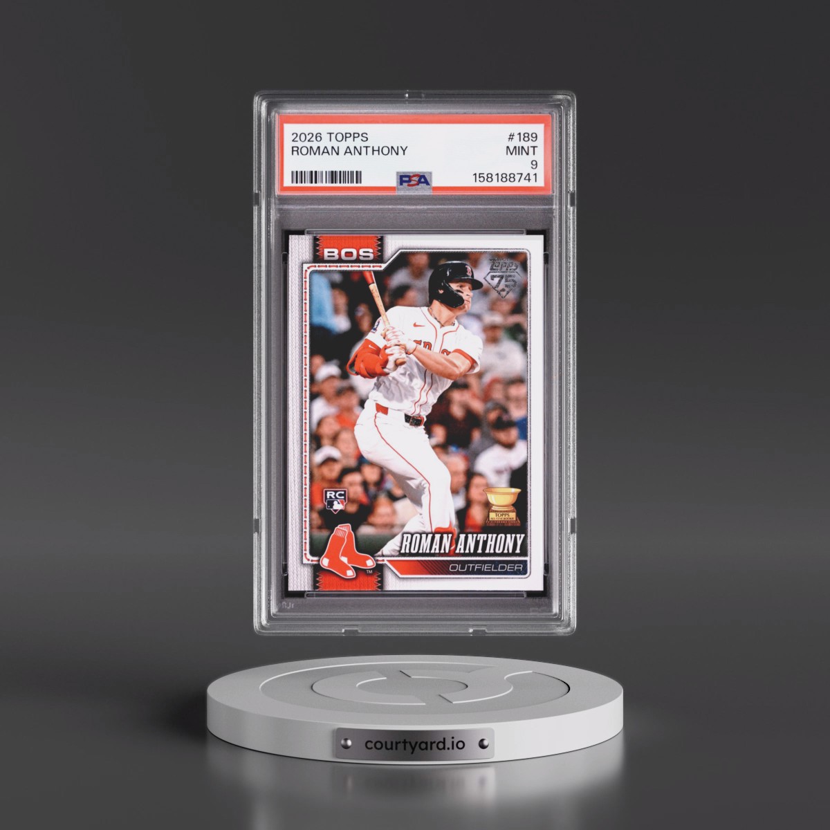 2026 Topps #189 Roman Anthony (PSA 9 MINT)