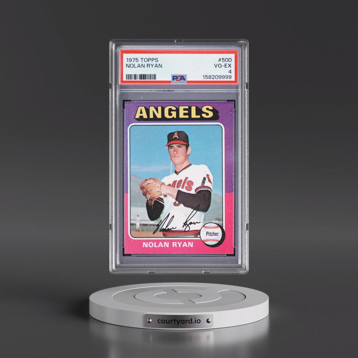 1975 Topps #500 Nolan Ryan (PSA 4 VG-EX)